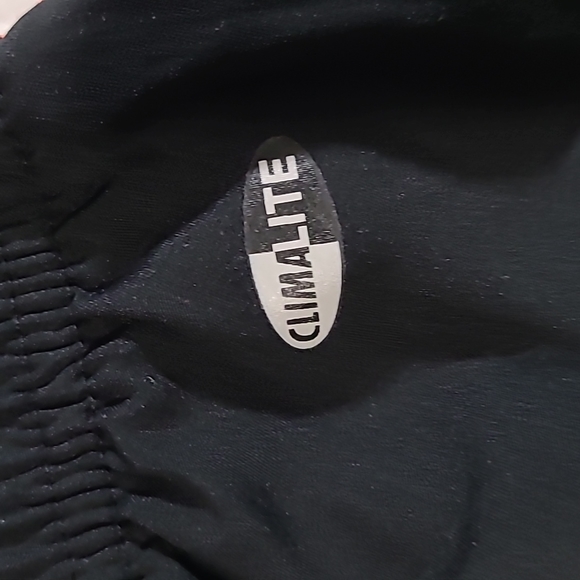 ADIDAS womans climalite track running shorts size medium reflective - Picture 4 of 7